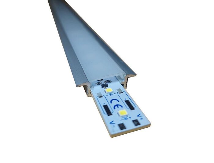 Yeni D-Tipi Alüminyum Kanal/Profil 200cm (Sıva Altı uygulamalar için) - Görsel 6