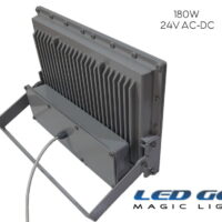 Led Go®SPN-180-24VD | 180W,24VDC,Temperli Camlı SMD LED Projektör,IP66 - Görsel 4