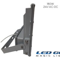 Led Go®SPN-180-24VD | 180W,24VDC,Temperli Camlı SMD LED Projektör,IP66 - Görsel 3