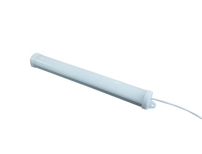 LED GO®LB-DBL-08B-24VD | Bombeli Polikarbon Camlı LED Bant Armatür, 8W, 24V DC, IP65