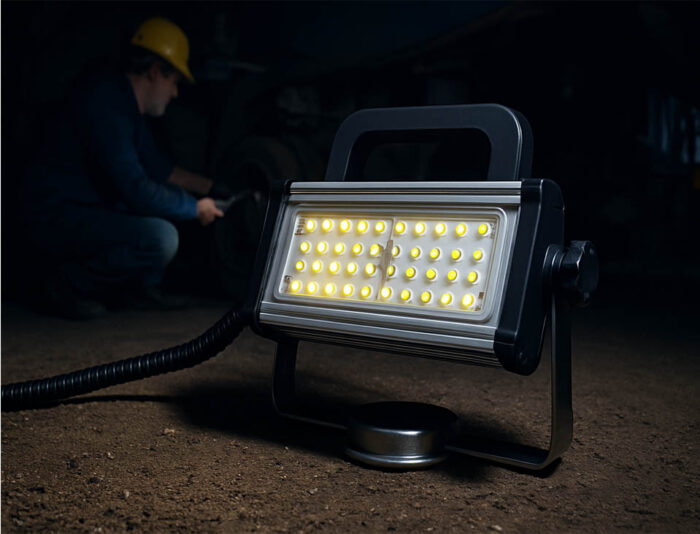 LED GO®MEPM-32-24VD | Araç Üstü LED Projektör, IP67,12/24V,Mıknatıslı ve Çakmak Girişli - Görsel 11