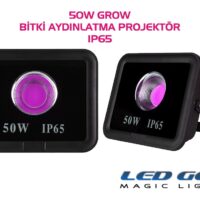 Led Go®CP-GROW-50, 50W LED Projektör,Bitki Yetiştirme Full Spectrum,220V - Görsel 5