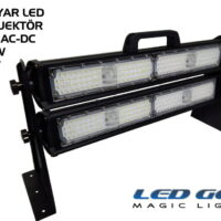 Led Go®EPAT-160-24V, Elit Serisi Ayaklı Taşınabilir SMDLED Projektör, 160W, 24V AC-DC, IP67