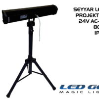 Led Go®EPS-80, Elit Serisi Seyyar SMDLED Projektör, 80W, 24V AC-DC, IP67 - Görsel 2