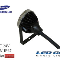 Led Go® LBIT-17 24VAC-DC Led Spot Projektör IP67 - Görsel 2
